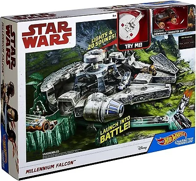 Hot Wheels Star Wars Millenium Falcon - Damaged Box • $35.99