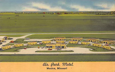 Mexico Missouri 1952 Postcard Air Park Motel  • $6.31