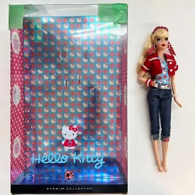 2008 Hello Kitty X Barbie Collaboration Doll Figure Sanrio RARE • $289.75