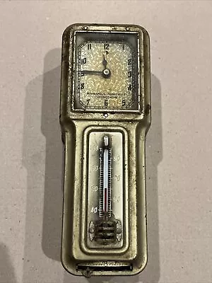 Thermostat Clock VINTAGE Minneapolis Honeywell Chronotherm T105 For Parts Repair • $49.99