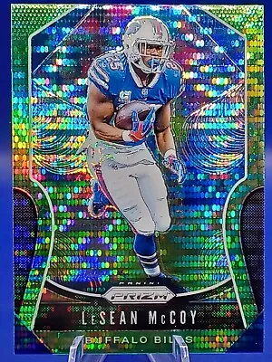 2019 Panini Prizm LeSean McCoy Neon Green Pulsar Prizm #4 • $2.99