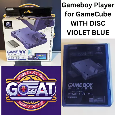 Nintendo GameCube GameBoy Player Violet With Start Up Disc JAPAN. UK Seller • £124.95