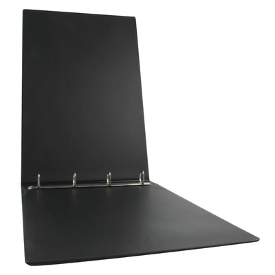 Esselte 4 O-Ring Binder 25mm Polypropylene Landscape A3 Black 68737 • £26.45