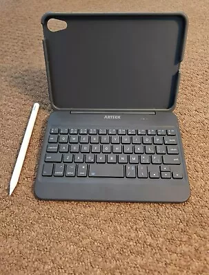 Arteck IPad Mini 6th Generation Bluetooth Keyboard Case + Bettdow Stylus • £10.50