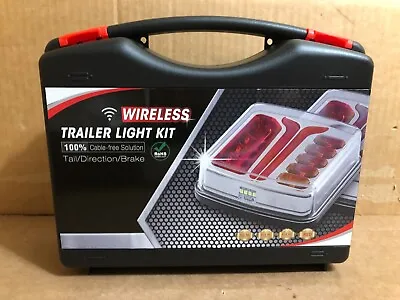 Wireless LED Trailer Tow Light Kit - Rechargable USB Battery Magnetic ** • $79.99