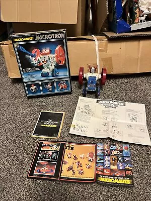 1976 MEGO Corp MICRONAUTS MICROTRON MOTORIZED MINI ROBOT #71050 INCOMPLETE W/BOX • $22