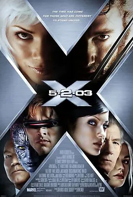  X-Men 2  Promo Poster Superhero Film Print Wall Decor Scifi Gift Hugh Jackman • $11.99