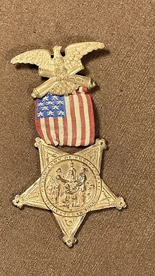 GAR Grand Army Of The Republic 1861-1866 Civil War Veteran Badge Medal • $250