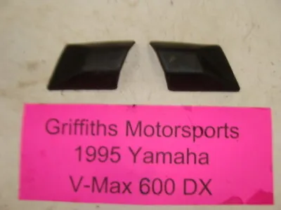 1995 YAMAHA VMAX 600 DX 2up Rear Bumper Grab Bar Rail Trim End Caps Covers • $14