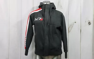 Mass Effect N7 BioWare Thick Hoodie Jacket Size Small Cosplay • $99