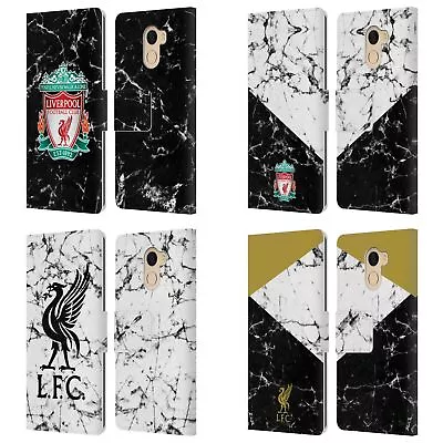 Liverpool Fc Lfc Marble Pu Leather Book Wallet Case For Wileyfox & Essential • $17.55