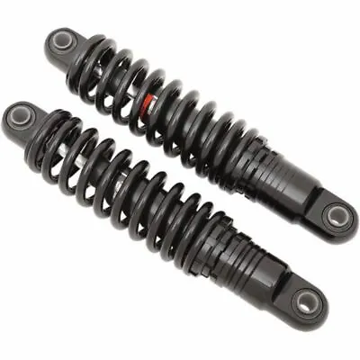 Black Nitrogen 13  Rear Coil Overs Shocks Ride Adjustable Harley Dyna 1991-2017 • $321.29