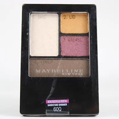 Maybelline New York Expert Wear Eyeshadow Quads 60Q Sandstone Shimmer Sealed • $8.50