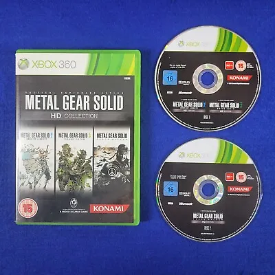 Xbox 360 METAL GEAR SOLID HD Collection (NI) MGS 2 + 3 +Peace Walker PAL Version • $71.49