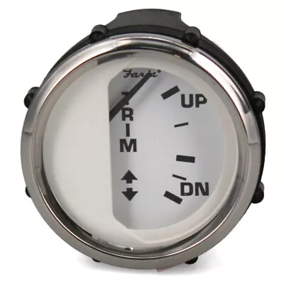 Faria Boat Trim Gauge GP4499A | Mercury 2 Inch Euro Silver White • $35.15