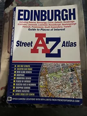 Edinburgh Street Atlas By Geographers' A-Z Map Company (Paperback 2008) • £3.33