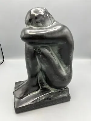 Haeger Pottery Large Statue Nude Woman Seated Rare Vintage • $129.95