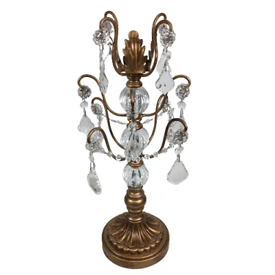 £47.07 • Buy Candle Holder Teardrop Chandelier Candelabra Votive Taper Opulent Treasures 15 