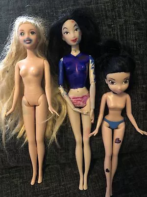 Barbie Mulan Jakks Dolls Bundle  - Spares See Pictures • £3.90