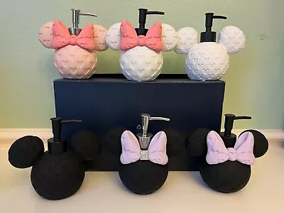 DISNEY Mickey Mouse  Soap/Lotion Pump Dispenser - New + Variety! • $34.99