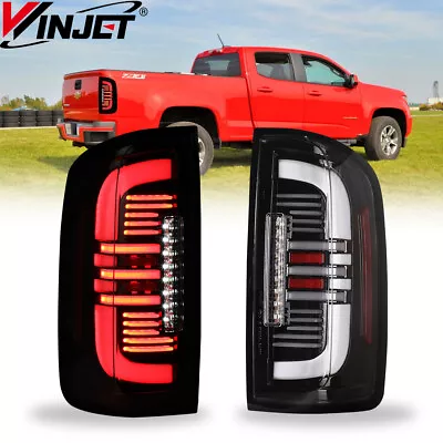 LED Tail Lights For 2015-2022 Chevy Colorado Clear Rear Brake Turn Signal Lamps • $209.99