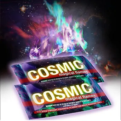 Magical Flames Cosmic Fire Color Packets - 12-Pack Colorful Fire Packs - Magi... • $16.67