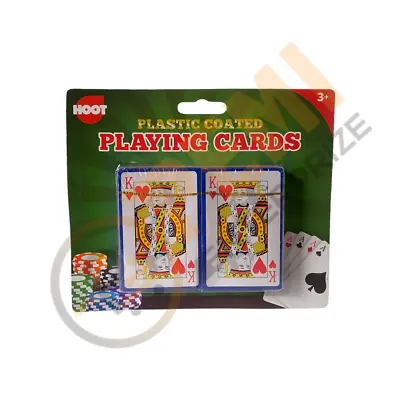 £2.70 • Buy Pack Of 2 Playing Cards-poker Gambling Gaming Snap Etc Deck Kings Queens Fast