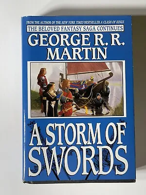 George R. R. Martin - A Storm Of Swords - 1st Edition HardCover • $30.27