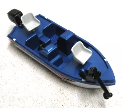 Vintage 1990s Nylint Plastic Bass Boat W/ Outboard Motor Nos Toy • $10