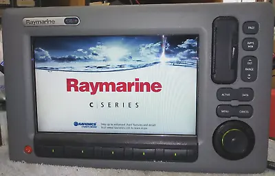 Raymarine C90w Marine Gps Navigation Chart Plotter Fishfinder Radar Mfd • $550