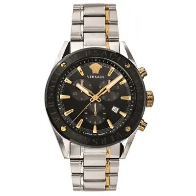 Versace Men's VEHB00619 V-Chrono 44mm Quartz Watch • $414.99