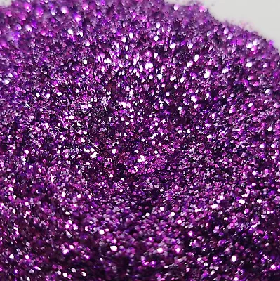 Veronica Purple Metal Flake Glitter .015 Square Painting Crafting Epoxy Paint • $23.69