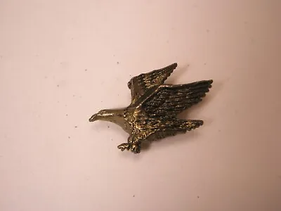 Eagle In Flight Vintage Tie Tack Lapel Pin Bird Us Military Animal • $19.49