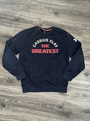 Cassius Clay Under Armour Sweatshirt Small Boxing Muhammad Ali The Greatest • $15