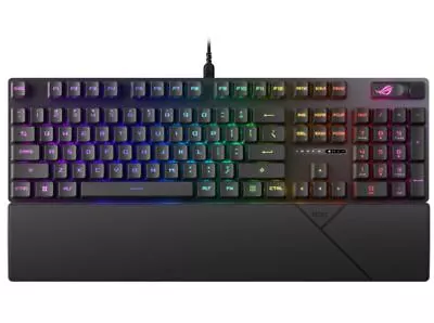 ASUS ROG STRIX SCOPE II RX Red Switch Optical Gaming KeyboardIP57 Waterproof Pr • $335.29