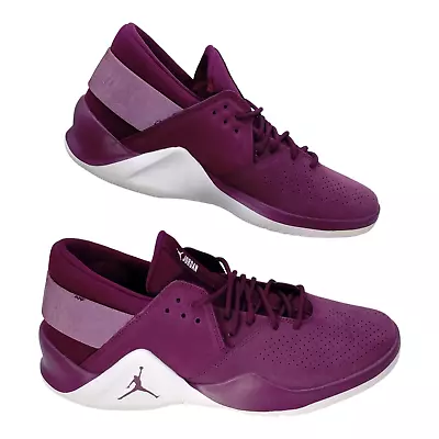 Nike Air Jordan Mens Flight Fresh Premium AH6462 625 Maroon Basketball Mens 10 • $79.97