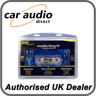 £44.99 • Buy Stinger SSK0 1/0 AWG 1500W Amplifier Wiring Kit