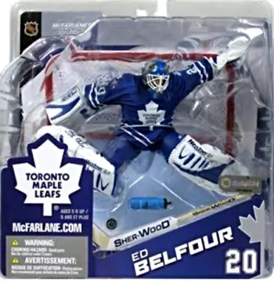 NHL - Toronto Maple Leafs Ed Belfour #20 - Series 8 Action Figure - 787926714036 • $74.38