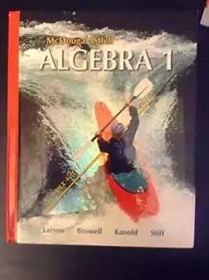 McDougal Littell Algebra 1 - Hardcover By MCDOUGAL LITTEL - Acceptable • $12.94