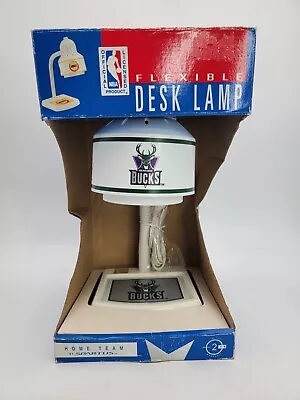 Vintage Milwaukee Bucks Flexible Desk Lamp • $129.95