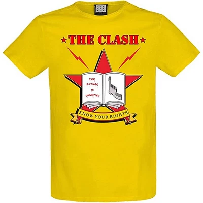 £28.59 • Buy Amplified Mens Know Your Rights The Clash T-Shirt GD486