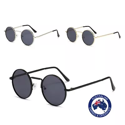 $9.95 • Buy Mens Women's Fashion Retro Vintage Fashion Small Round Sunglasses