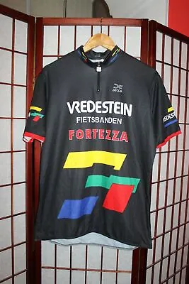 Vintage  Vredestein Fortezza Deca Cycling Jersey .ALY • $43.14