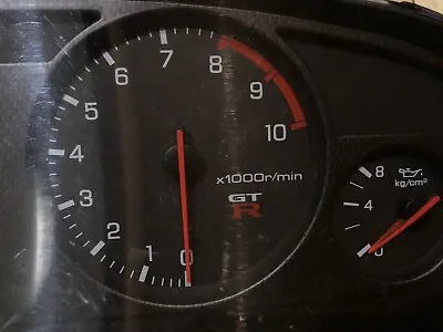 JDM Nissan GT-R Skyline R33 BCNR33 GTR Gauge Cluster Speedometer 1225km (ODO) • $1500