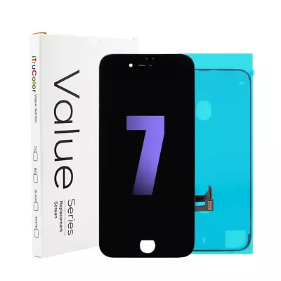 IPhone 7 Screen Replacement LCD ITruColor Value 12 Month Warranty Quality Black • £15.60