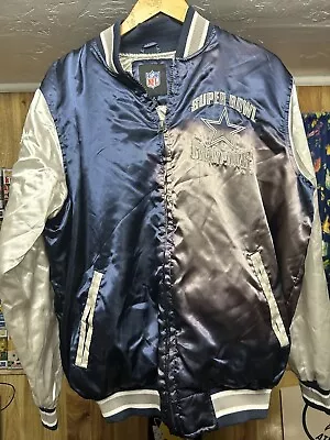 Dallas Cowboys NFL Nike Lightweight Jacket Mens Size Medium BLEACHED See Picture • $20