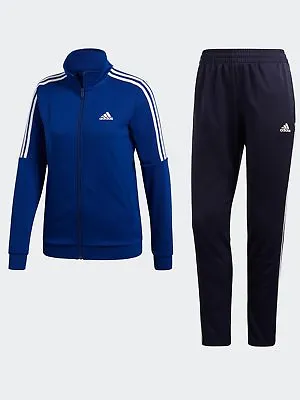 $119.90 • Buy New Adidas Womens CY3519 Tiro Tracksuit Ink Blue White Jacket & Pant Set Suit