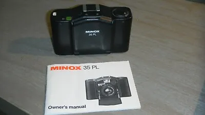 Minox 35 PL Black 35mm Camera W/ 35mm F2.8 Lens -Clean In Box- • $60