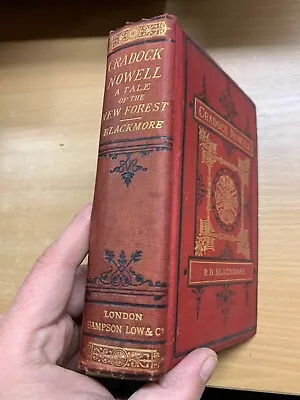 Rare 1883 R D Blackmore  Cradock Nowell  Fiction Antique Book (p4) • $113.77