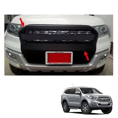 2015 2016 18 Front Grille Grill Matte Black 1 Pc Fits Ford Everest Endeavour Suv • $439.47